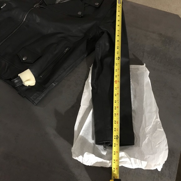 NWT FRYE LEATHER JACKET - Picture 3 of 11